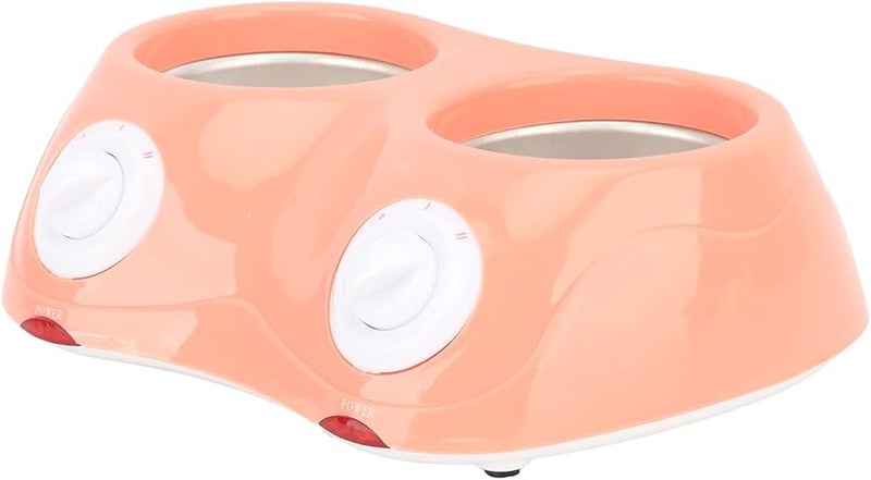 آلة فوندو الشوكولاتة الكهربائية الوردية، وعاء مزدوج، قابس أمريكي، 110-240 فولت لتحضير الحلويات المنزلية بسهولة - Image 4